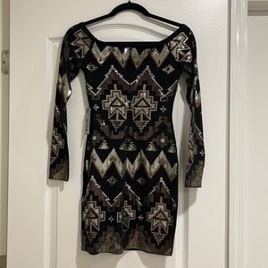 EXPRESS - Sequin Body-con Dress - Size XS/0 - New With Tags.